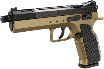 Pistolet KMR S-02 OR, SA/DA, 6" kal. .22LR - brązowy/czarny
