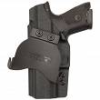 Kabura zewnętrzna prawa do pistoletu Beretta APX, RH OWB kydex, kolor: czarny