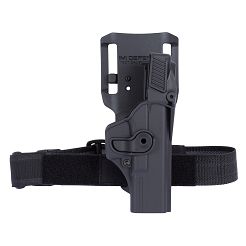 Panel biodrowy Mid Ride Belt Attachment with Thigh Strap, kolor: czarny