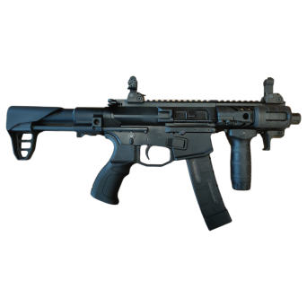 Pistolet samopowtarzalny EMTAN MZ-9S SMG PCC, lufa 5" kal. 9x19mm