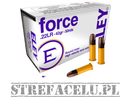 Nabój sportowy ELEY LRN Force // .22LR