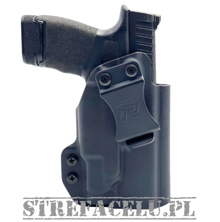 Kabura wewnętrzna prawa do pistoletu Springfield H11/Hellcat OR z TLR-7 SUB, RH IWB kydex, kolor: czarny