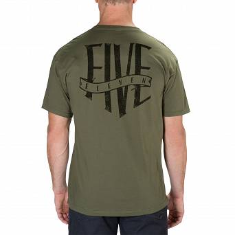Koszulka męska 5.11 limitowana edycja EMEA INSIGNIA S/S TEE kolor: MILITARY GRN