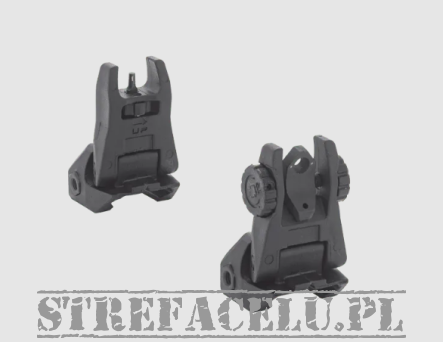 Przyrządy trytowe składane do AR15/M16 Meprolight FUBS 2 Dot, Black