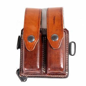 H&K Expert Leather Pouch - Double Brown - Cayman