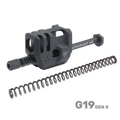 Kompensator Mass Driver Comp do Glock 19 Gen5 - Czarny - SI-G5-MDCOMP-C Strike Industries