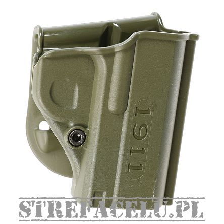 Kabura One Piece - 1911 .45ACP Officer`s Size IMI Defense Z8080 - zielona