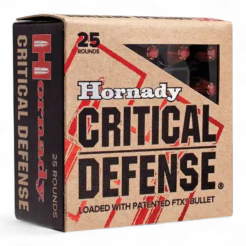 Hornady Critical Defense FTX 90gr/5,8g  // 9 short (.380 Auto)