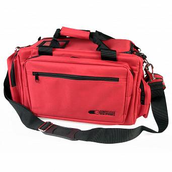 Profesjonalna torba strzelecka czerwona - CED Delux Professional Range Bag Red