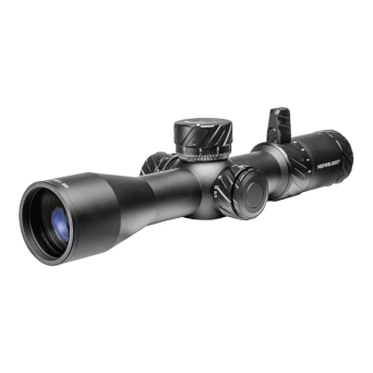Luneta Mepro MVO 3-18x44 FFP, 34MM, M3 Reticle MRAD, Red & Green