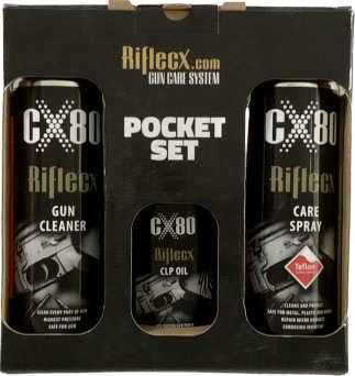 Pocket Set - Zestaw do czyszczenia broni -  CX80 RiflecX