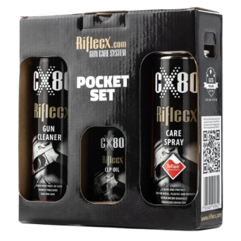 Pocket Set - Zestaw do czyszczenia broni -  CX80 RiflecX
