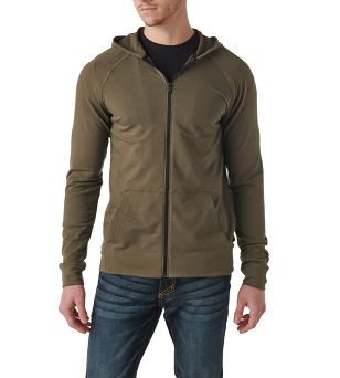 Bluza męska 5.11 ZONE FULL ZIP HOODIR kolor: RANGER GREEN