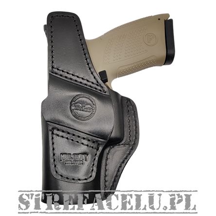 Kabura skórzana IWB/OWB AM02-2330 MultiFit Compact, RH, kolor: Czarny Falco Holsters