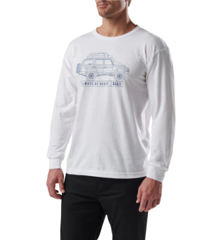 Koszulka meska 5.11 OFFROAD DREAMING L/S TEE kolor: WHITE