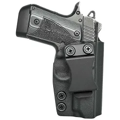 Kabura wewnętrzna prawa do pistoletu Kimber Micro 9, RH IWB kydex, kolor: czarny