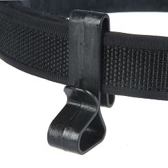 Wieszak czarny na pasek - Belt Clip for Ear Defenders. Black