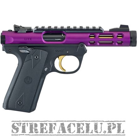 Pistolet Ruger Mark IV 22/45 Lite - Purple/Gold - kal. .22LR (43931)