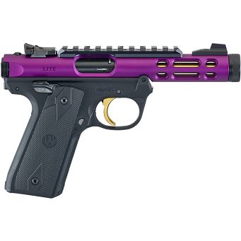 Pistolet Ruger Mark IV 22/45 Lite - Purple/Gold - kal. .22LR (43931)