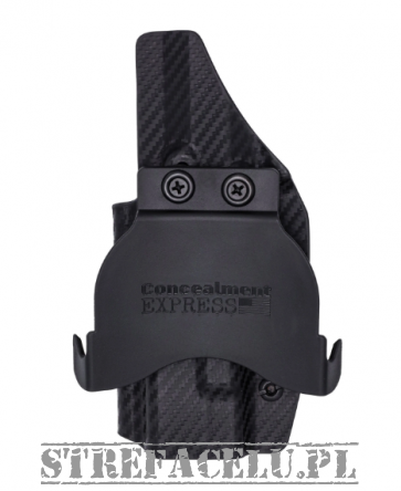 Kabura zewnętrzna prawa do pistoletu Sig Sauer P365 XL OR, RH OWB kydex, kolor: carbon