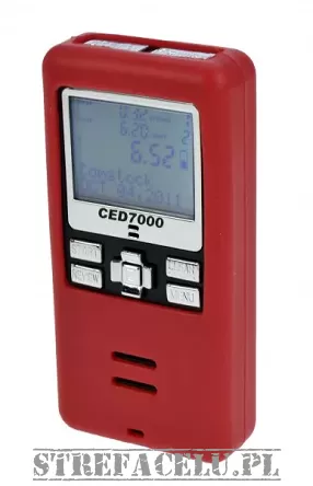 Skórka czerwona do stopera CED7000 - Color Skins for CED7000 Red