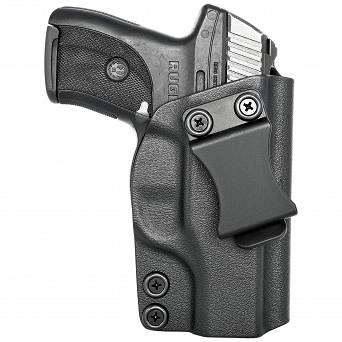Kabura wewnętrzna prawa do pistoletu Ruger LC9/LC9s/LC380/EC9s, RH IWB kydex, kolor: czarny