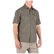 Koszula męska z krótkim rękawem 5.11 FREEDOM FLEX WOVEN RANGER GREEN - 3