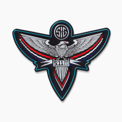 Patch 5.11 CHROME EAGLE SIG SAUER PATCH kolor: MULTI