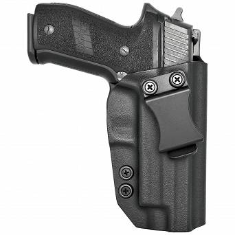 Kabura wewnętrzna prawa do pistoletu Sig Sauer P226 z szyną, RH IWB kydex, kolor: czarny
