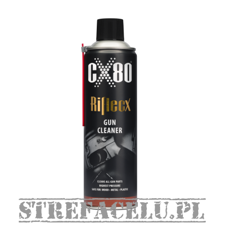 Zmywacz do czyszczenia i odtłuszczania broni 500ml CX80 RiflecX