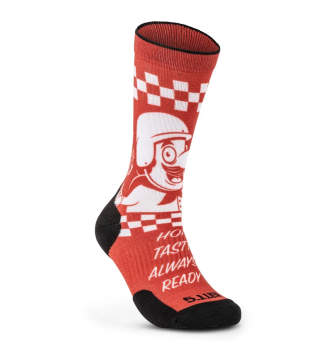 Skarpety 5.11 PIZZA DELIVERY SOCK kolor: RED