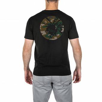 Koszulka męska 5.11 limitowana edycja LITTLE BIRD SUNRISE S/S TEE kolor: BLACK