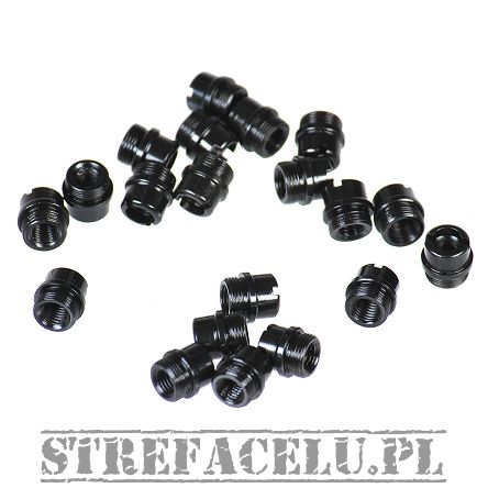 Gniazdo śruby okładzin czarne - 1 szt. - BUL 1911 Bushing Screws Black #SCRW/1911-23