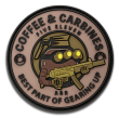 Patch 5.11 COFFEE & CARBINES PATCH kolor: BADLANDS TAN