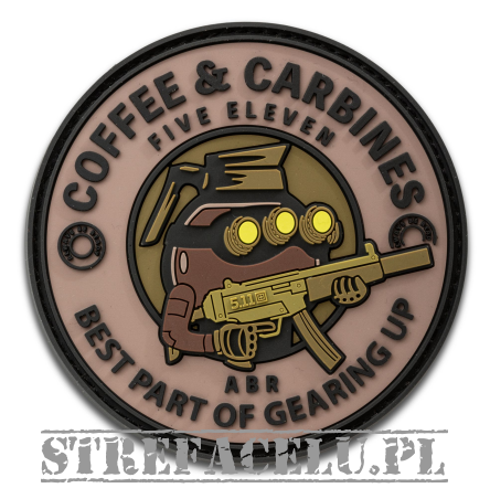 Patch 5.11 COFFEE & CARBINES PATCH kolor: BADLANDS TAN