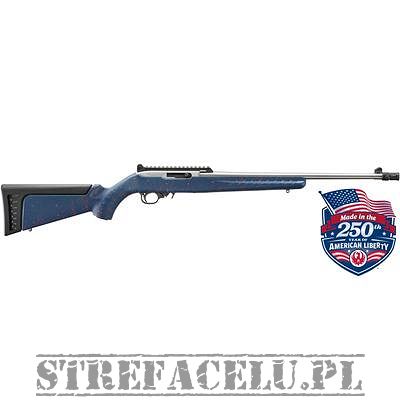 Karabinek Ruger 10/22 Stainless Steel - Liberty Blue Synthetic - Wersja Limitowana - kal .22LR (32039)