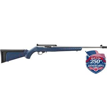 Karabinek Ruger 10/22 Stainless Steel - Liberty Blue Synthetic - Wersja Limitowana - kal .22LR (32039)
