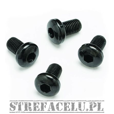 Śruby okładzin BUL 1911 kpl. 4 szt. - Grip Screw Black Allen - #10102