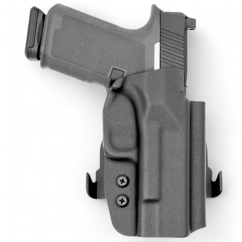 Kabura zewnętrzna prawa do pistoletu Ruger RXM OR, RH OWB kydex, kolor: czarny