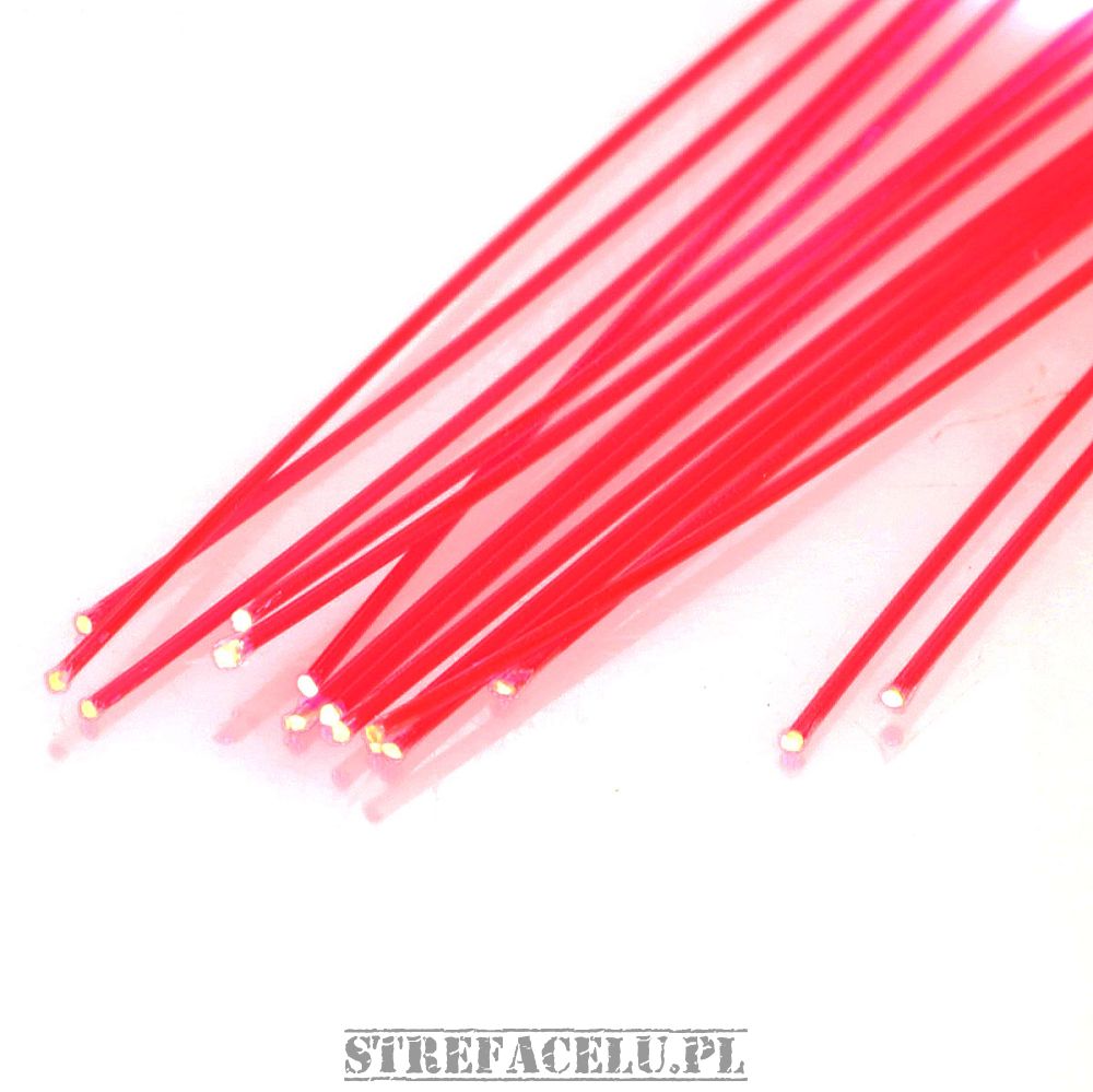 Światłowód wymienny 1mm czerwony 3szt. - Fiber Optic 1.0mm Red (set of 3 pieces)