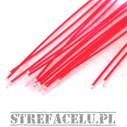 Światłowód wymienny 1mm czerwony 3szt. - Fiber Optic 1.0mm Red (set of 3 pieces)