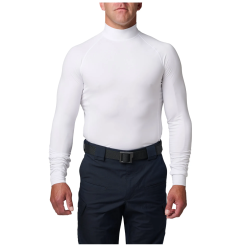 Półgolf męski 5.11 MOCK NECK LS TOP kolor: UNIFORM WHITE