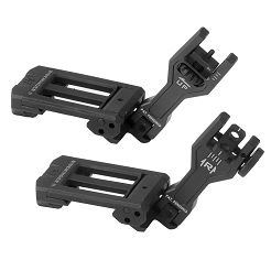 Przyrządy celownicze Sidewinder II BUIS Backup Iron Sights - Strike Industries - Czarne - SIDEWINDERII-BK