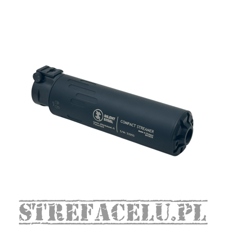 Tłumik huku Silent Steel Streamer QDB BoltLock 5.56 - Czarny