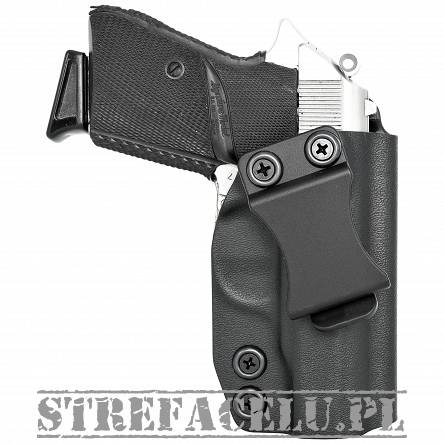Kabura wewnętrzna prawa do pistoletu Walther PPK/S, RH IWB kydex, kolor: czarny