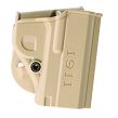 Kabura One Piece - 1911 .45ACP Officer`s Size IMI Defense Z8080 - piaskowa