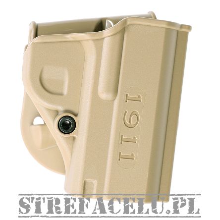 Kabura One Piece - 1911 .45ACP Officer`s Size IMI Defense Z8080 - piaskowa