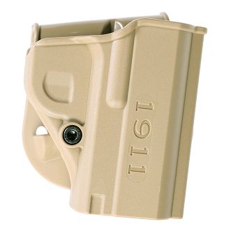 Kabura One Piece - 1911 .45ACP Officer`s Size IMI Defense Z8080 - piaskowa