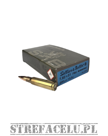 Amunicja S&B FMJ SUBS/H 13g/200gr // 7,62x51/.308 Win