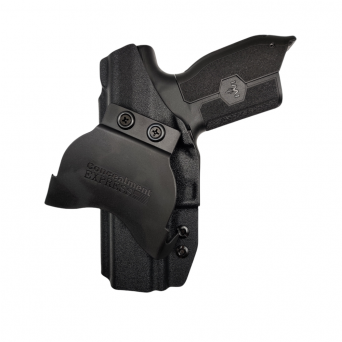 Kabura zewnętrzna prawa do pistoletu IWI Masada, Standard Cut, RH OWB kydex, kolor: czarny